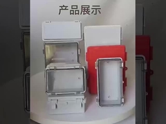 Boîte en plastique verrouillable en ABS de 600x400x195 mm