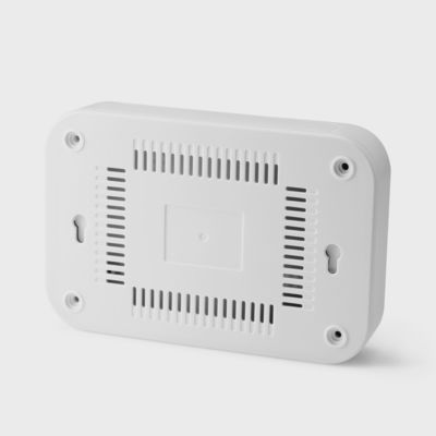 White 150*100*28mm Sleek ABS Plastic Vented Router Enclosure Modem Router Housing