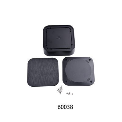 Brushed Finish Surface 98*98*32mm smart wifi controller desktop plastic enclosures for electronics