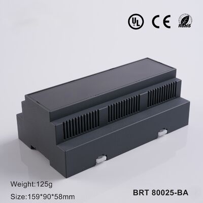 DIN Rail Enclosure 159*90*58mm 9 Module DIN Rail Box pour le contrôle industriel et l'alimentation électrique