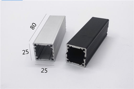 Clôture en aluminium électrique d'extrusion de la carte PCB 25*25*80mm