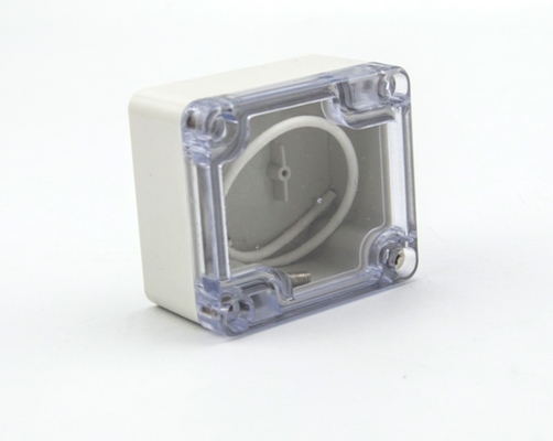 boîte de jonction électrique de PC transparent de 63*58*35mm avec le couvercle clair